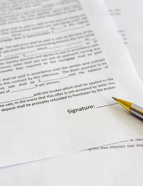 belgeyi imza ve kalem