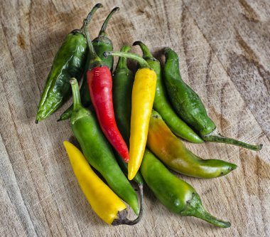 kırmızı biber biber ve diğer biber