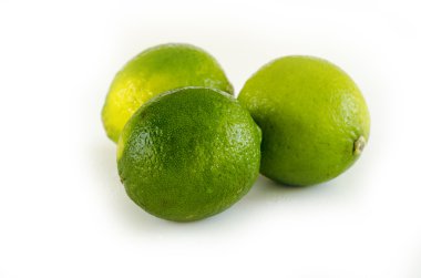 beyaz izole limon meyve