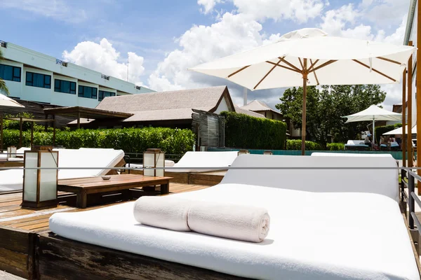 Lyx plats resort och spa för semester — Stockfoto