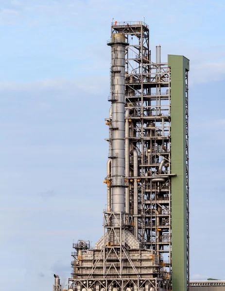 View gas processing factory. gas and oil industry — Stock Photo, Image