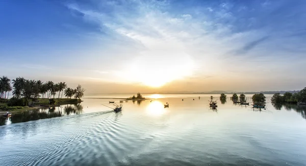 Sunset and beach — Stock Photo, Image