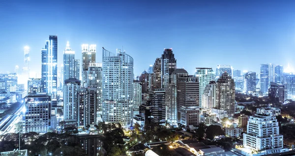 De skyline van Bangkok, thailand — Stockfoto