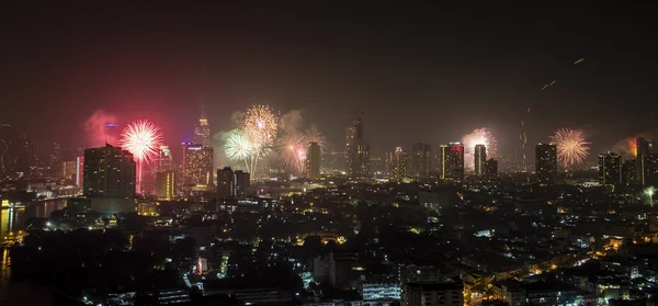 Bangkok firework — Stock Photo, Image