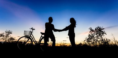 Romantic Scene of love