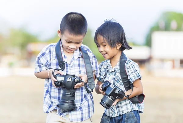 Fotógrafo infantil — Foto de Stock