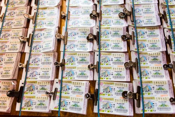 Thai lottery — Stock Photo, Image