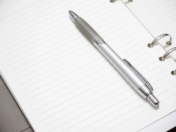 Pen with Notepad — Stock Photo, Image