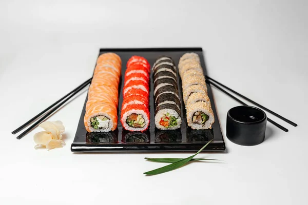 Sushi Čínské Jídlo Asijské Jídlo — Stock fotografie