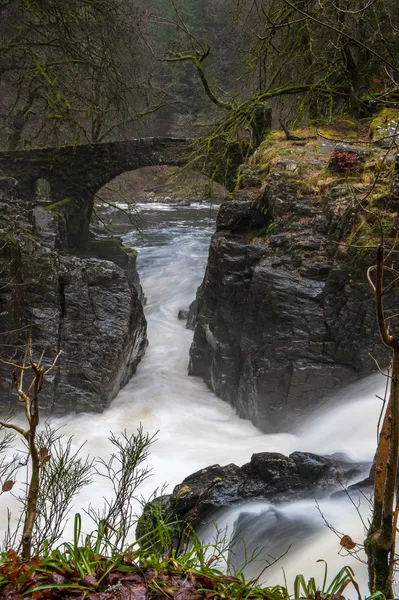 Hermitage Bridge Scozia — Foto Stock