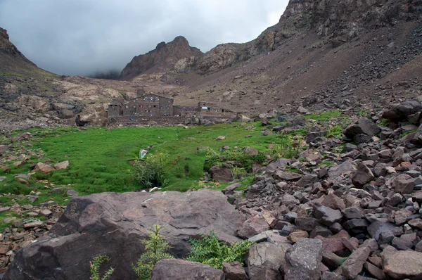 Toevlucht du toubkal — Stockfoto