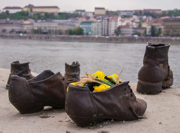 The Shoes Budapest — Stock Photo, Image