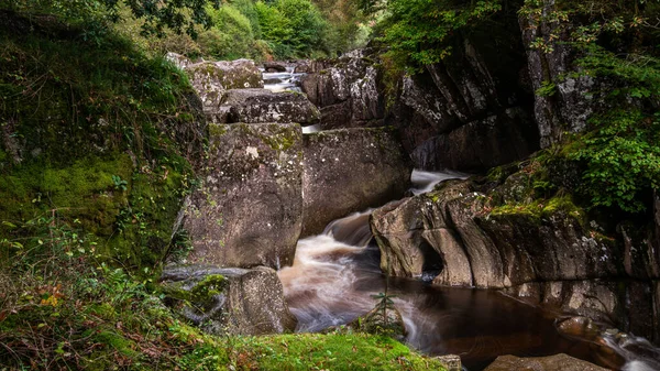 Bracklinn Falls Nära Callander Skottland — Stockfoto