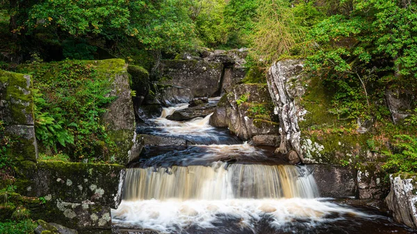 Водоспад Браклін Поблизу Калландера Шотландія — стокове фото