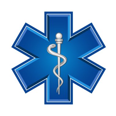 Emergency medical symbol clipart