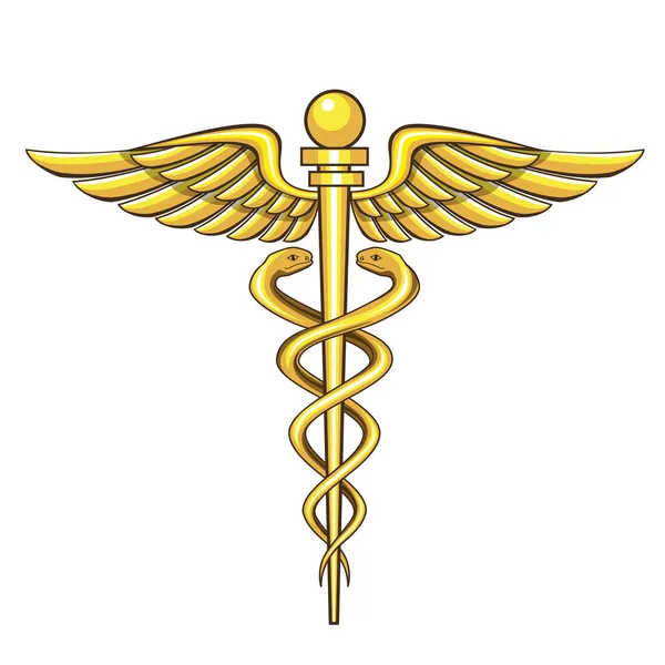 Caduceo. — Vector de stock