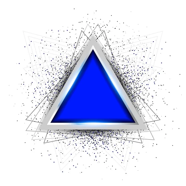 Astratto sfondo triangolo — Vettoriale Stock