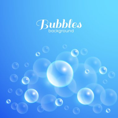 Hava kabarcıkları arka plan
