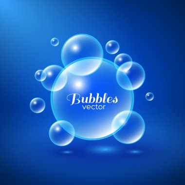 Hava kabarcıkları arka plan