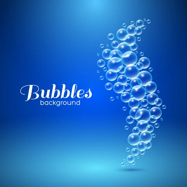 波的气泡 — 图库矢量图片