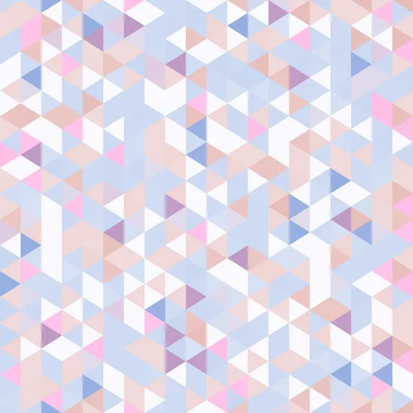 Lehké bezešvé pattern trojúhelníků — Stockový vektor