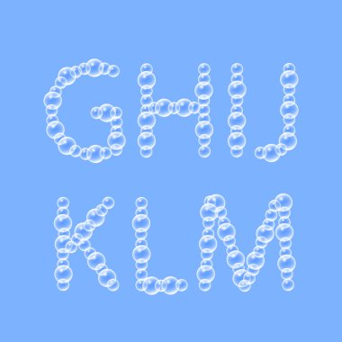 Hava kabarcıkları alfabesi