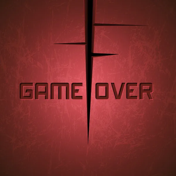 Game Over — Stock Vector