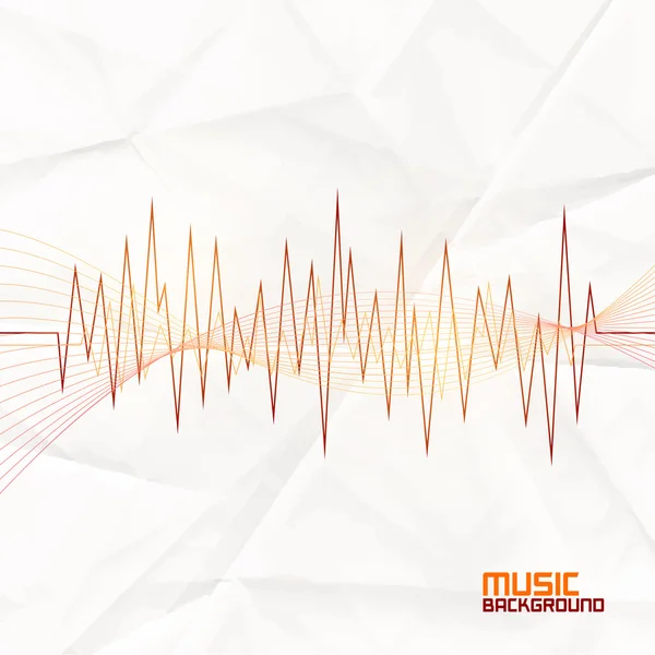 Sound Wave — Stock Vector