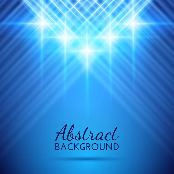 Abstracte achtergrond met prachtige stralen van licht — Stockvector