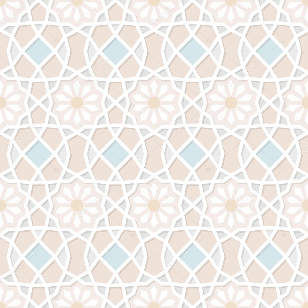Ornamental Seamless Islamic Pattern