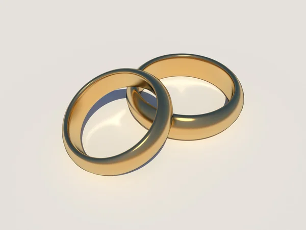 Wedding rings — Stock Photo, Image