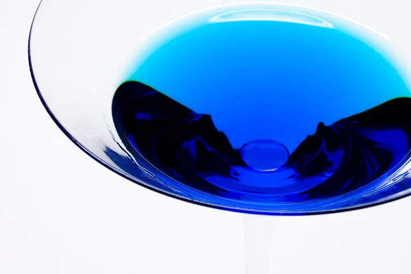 Bebida azul resumo — Fotografia de Stock