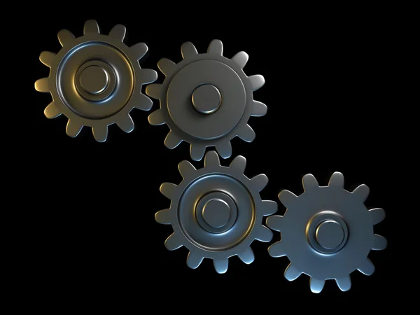 metal Dişliler bağlı