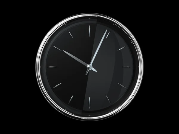 Modern metal clock — Stock Photo, Image