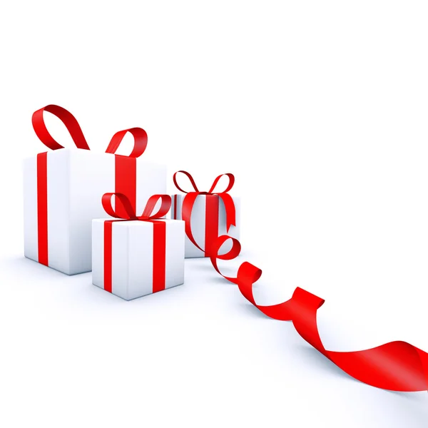 Kerstcadeaudozen — Stockfoto