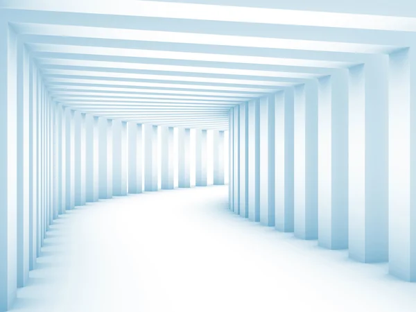 sütunları ile tünel