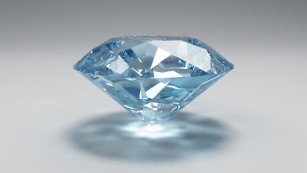 Blauer Diamant — Stockvideo