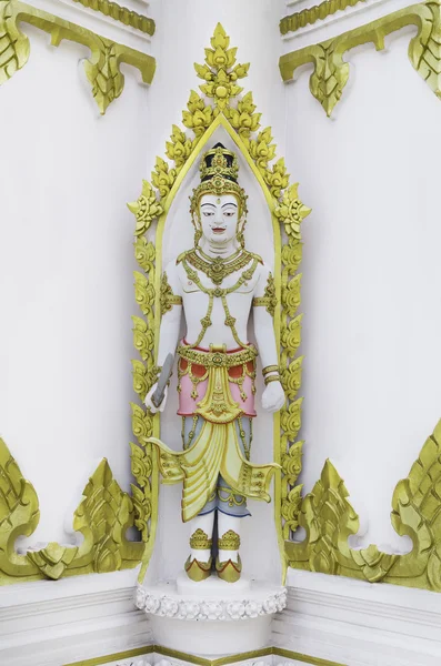 Thailändska vinkel i templet — Stockfoto