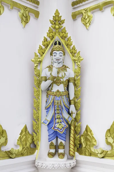 Thaimaan kulma temppelissä — kuvapankkivalokuva