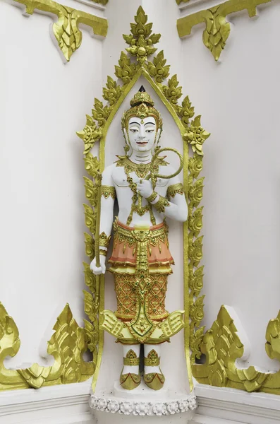 Тайский угол в храме — стоковое фото