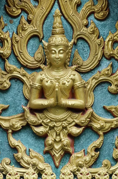 Siam styl angel v chrámu — Stock fotografie