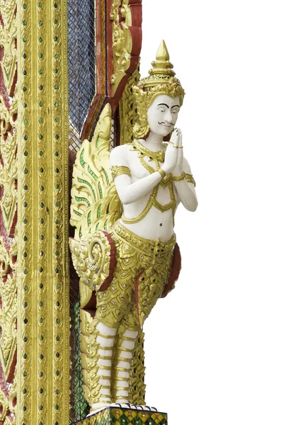 Thailändska vinkel i templet — Stockfoto