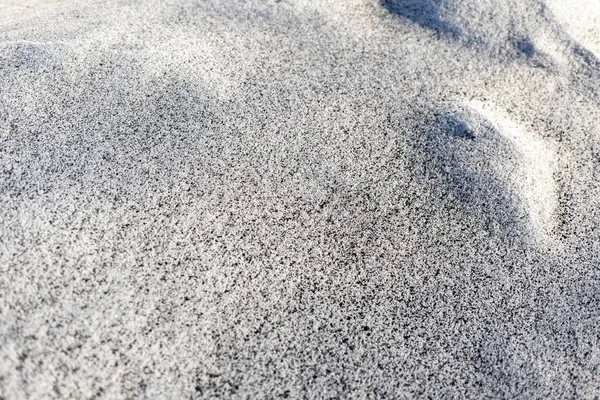 Черная Сажа Котельной Белом Снегу Естественный Фон Снег Смешанный Угольной — стоковое фото