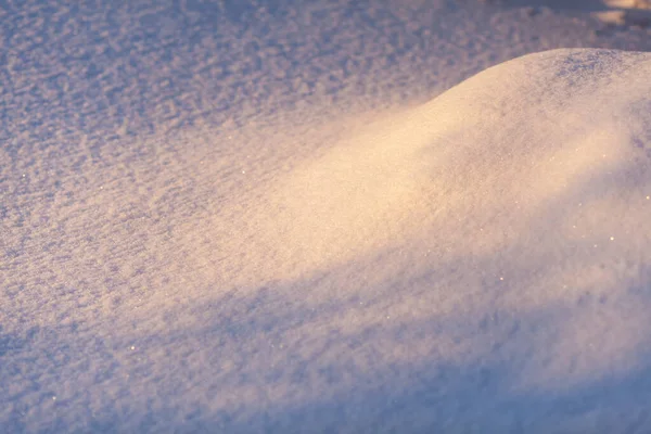 Neve Bianca Pulita Vicino Sfondo Invernale Superficie Innevata Fresco Soffice — Foto Stock