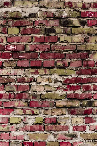 Mur z cegły (tło i tekstura) — Zdjęcie stockowe