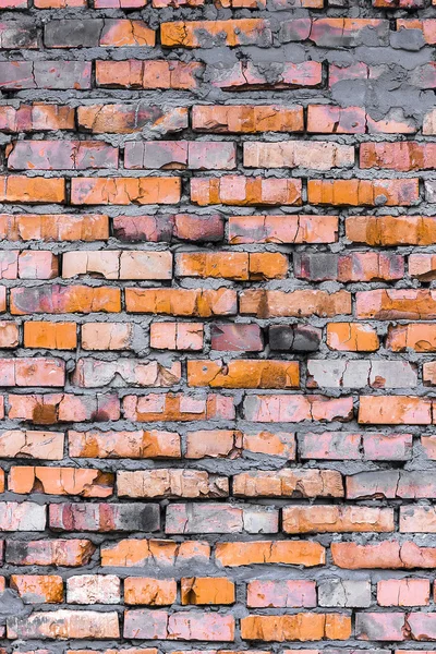 Parede de tijolo (fundo e textura ) — Fotografia de Stock