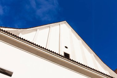 Prag eski kenti kış kaleleri Avrupa sokakları eski Avrupa