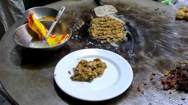 anda tikki in plaka ve büyük pan 4k kısa video klipte