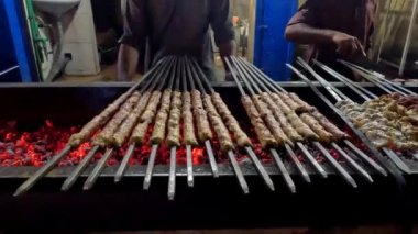 Kebap pişirme 4K kısa video klibi