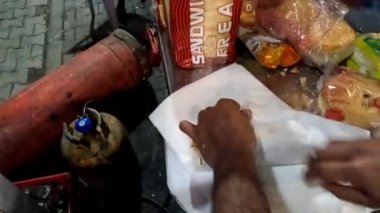 Hazır ve nazır shawarma 4k kısa video klibi